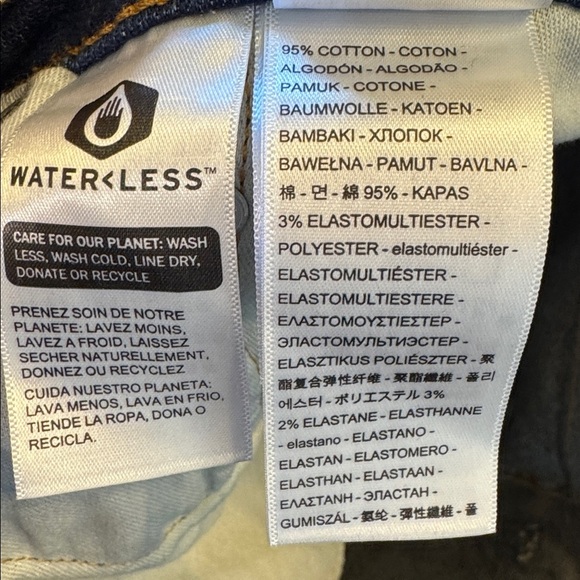 New 514 Men’s Levi's Dark Indigo Straight Jeans - Picture 4 of 4